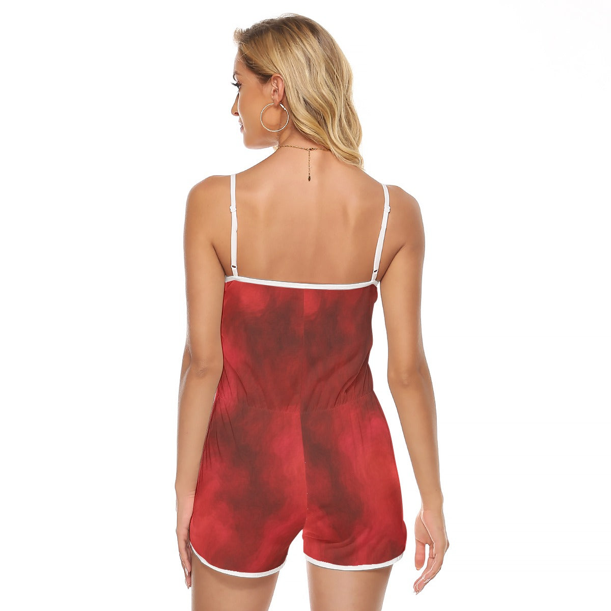 Women's V-neck Cami Romper