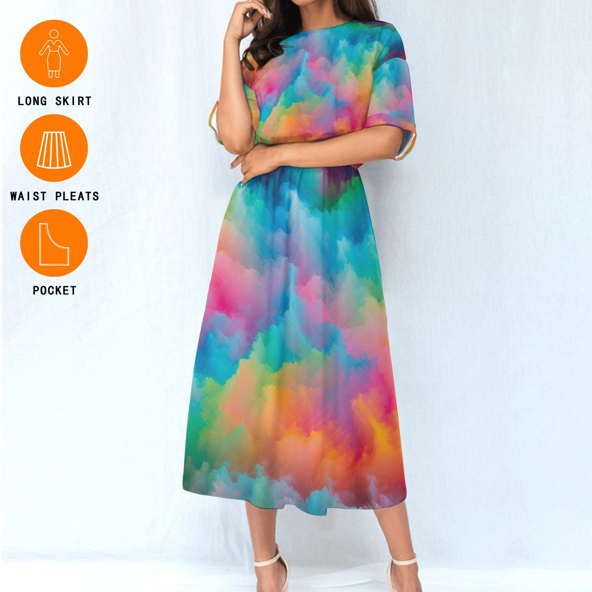 Women's Elastic Waist Dress