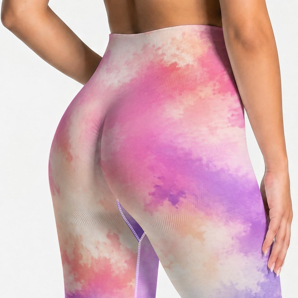 Women's Seamless High Waisted Butt-Lifting Leggings by O’Nimbus – view 4