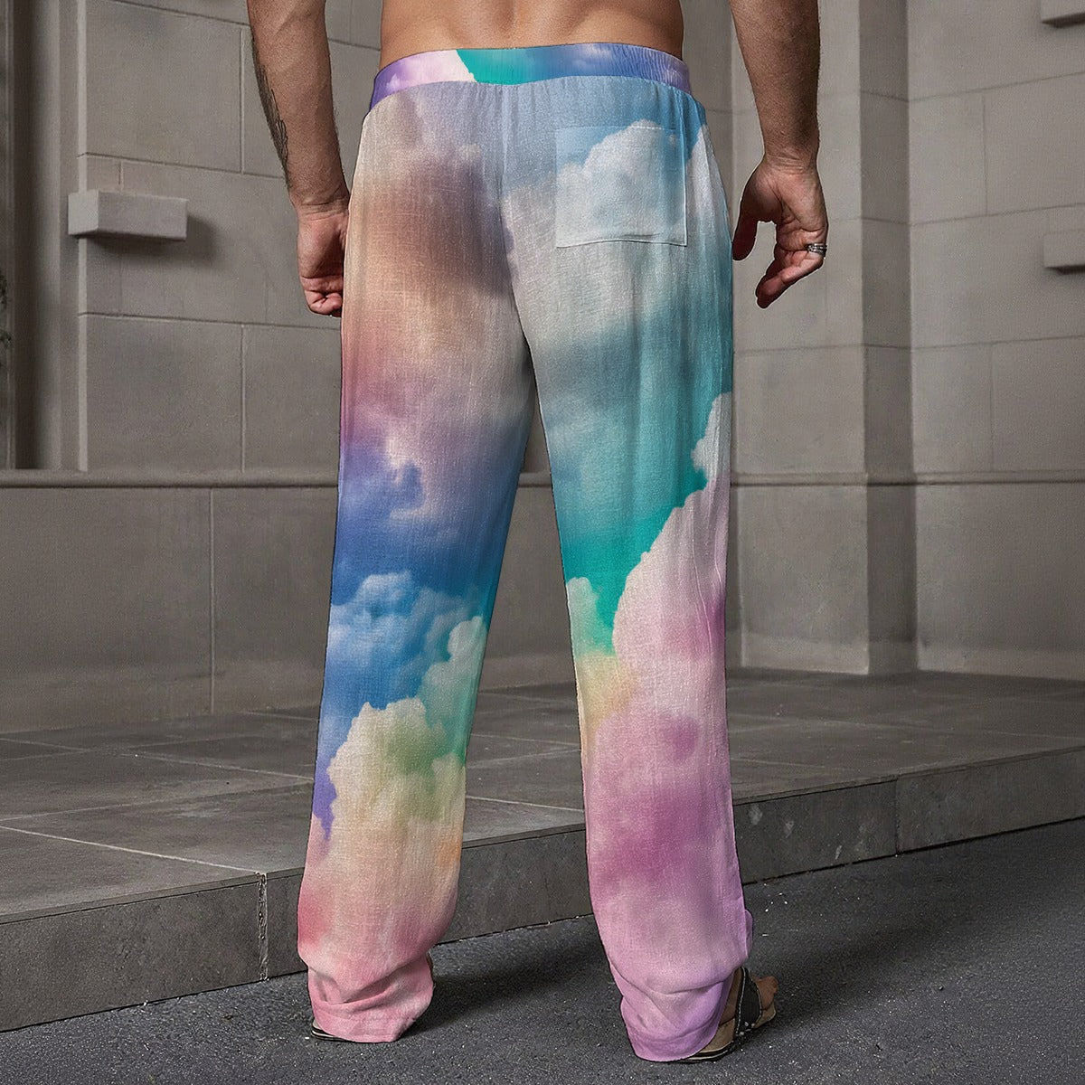 Men's Loose Casual Pants With Pocket