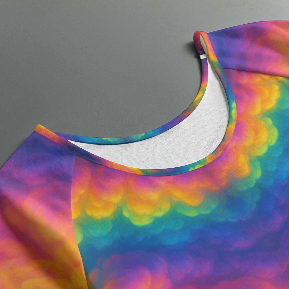 Women's Round Neck T-shirt With Raglan Sleeve