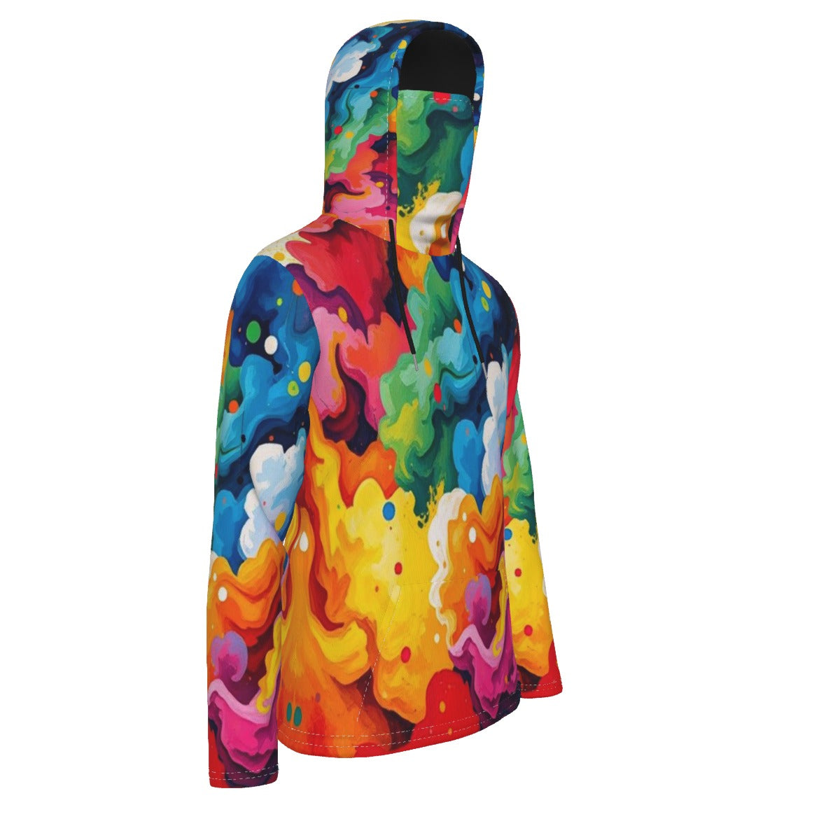 Men's Pullover Hoodie With Mask - view 4