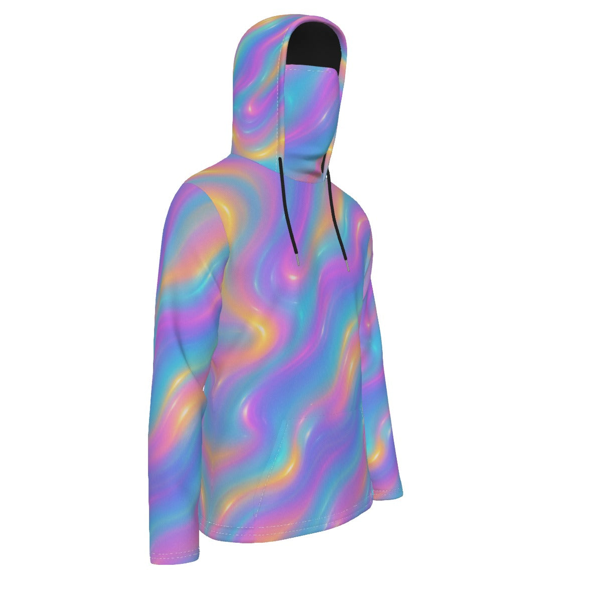 Men's Pullover Hoodie With Mask - view 4