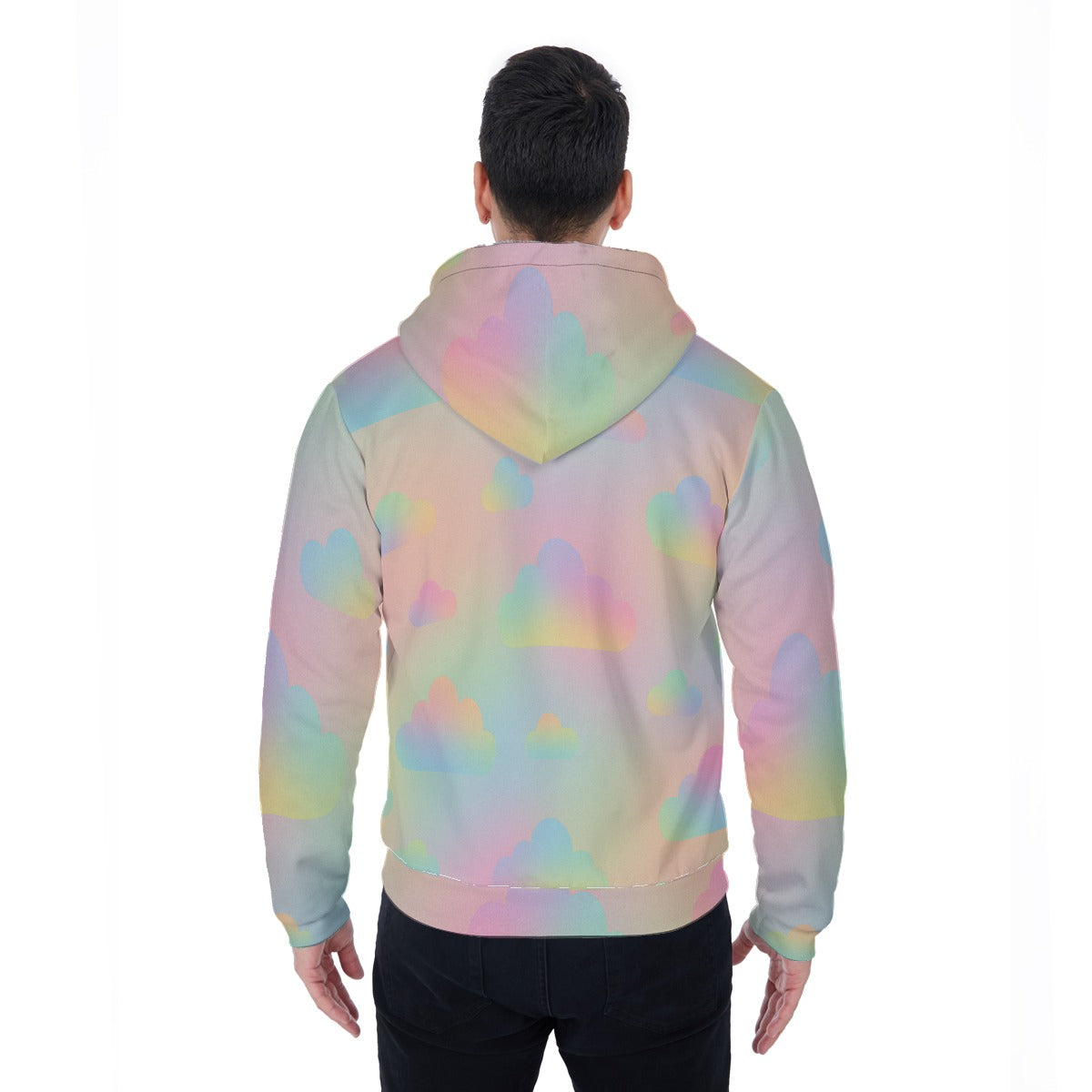 Men's Sherpa Fleece Zip Up Hoodie