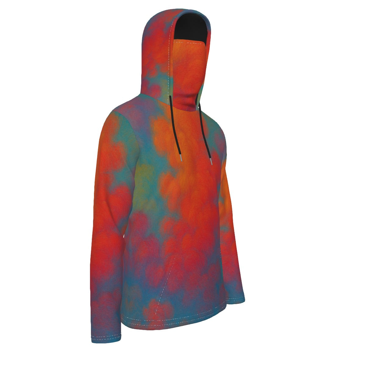 Men's Pullover Hoodie With Mask - view 4