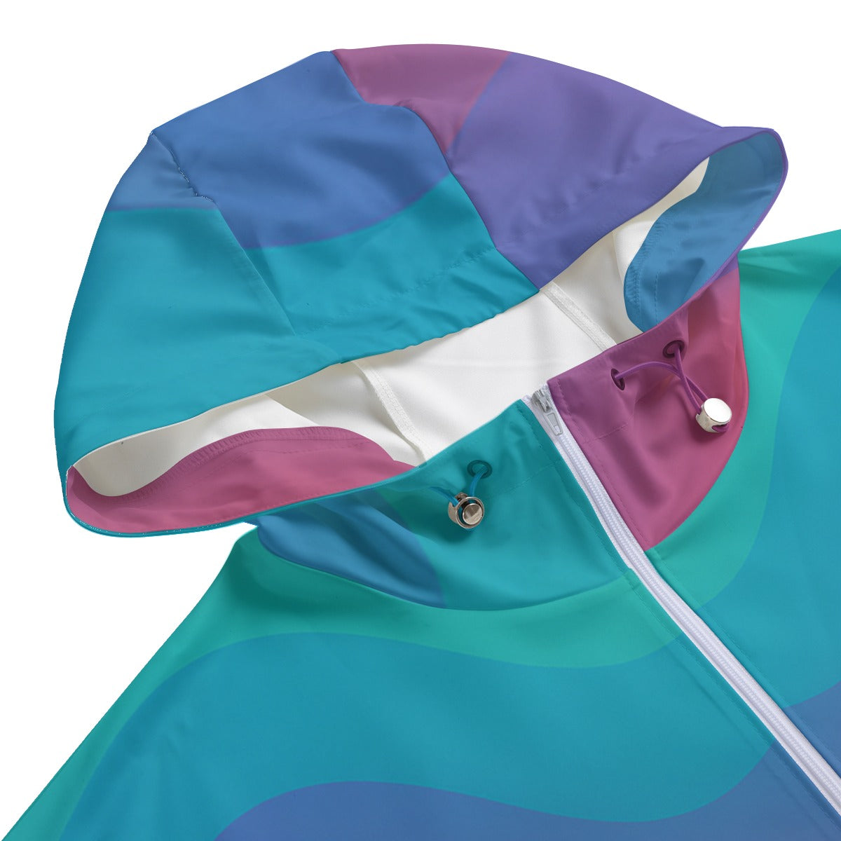 Unisex Pullover Jacket With Zipper Closure