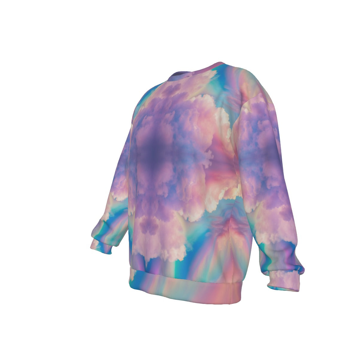 Men's Drop Shoulder Round Neck Long-Sleeved Sweatshirt
