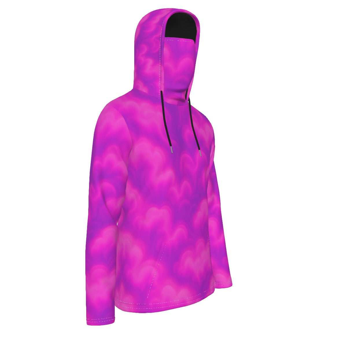 Men's Pullover Hoodie With Mask - view 4