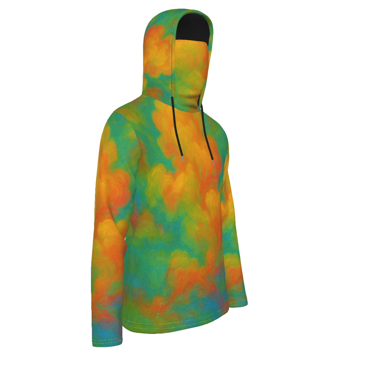 Men's Pullover Hoodie With Mask - view 4