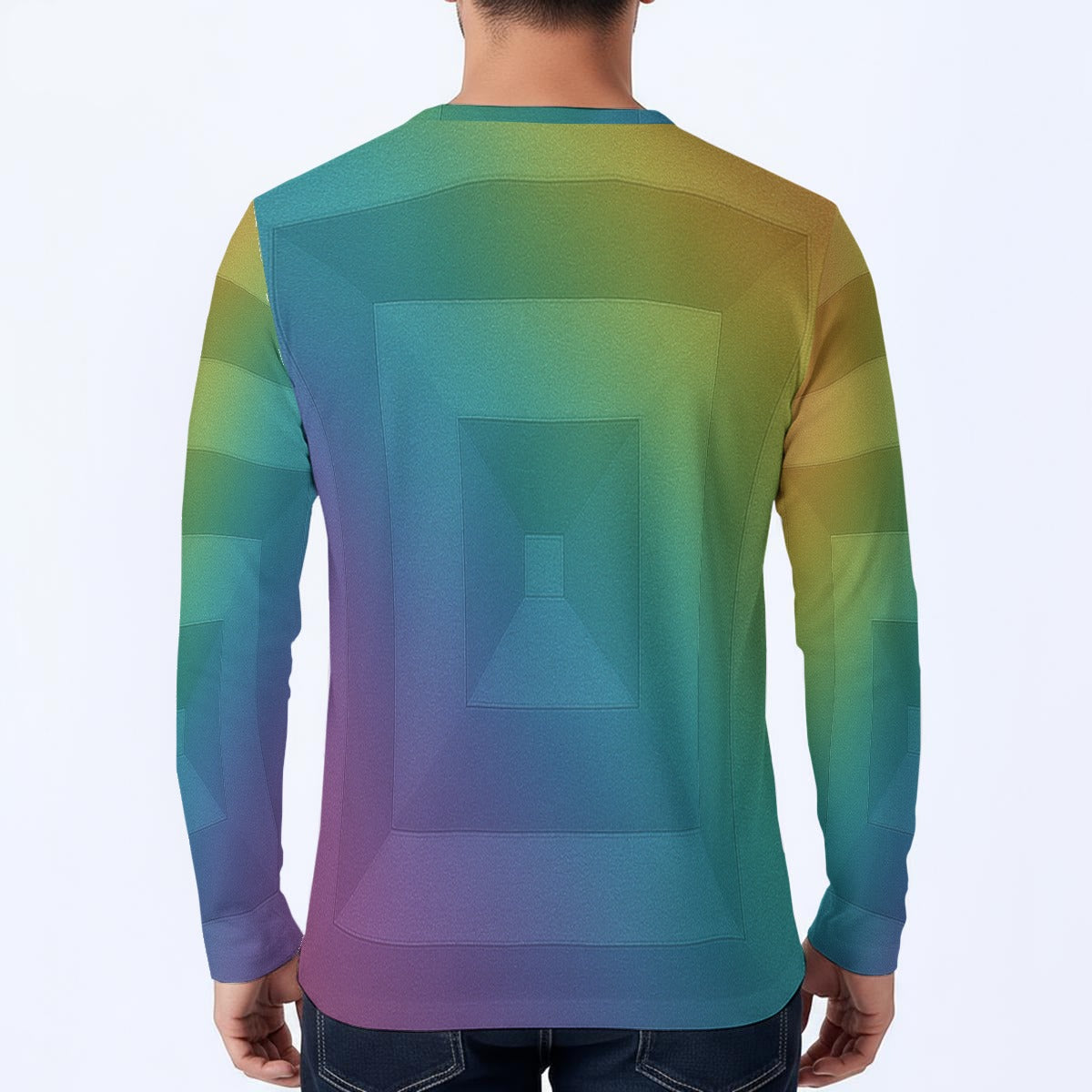 Men's Classic Long-Sleeve Henley Shirt