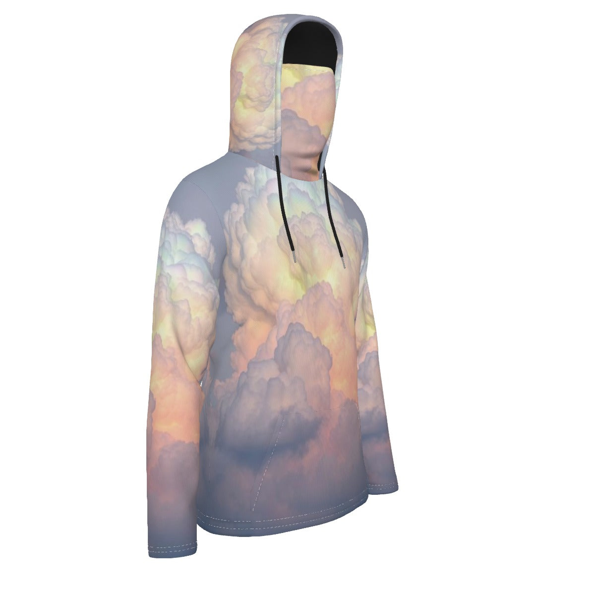 Men's Pullover Hoodie With Mask - view 4