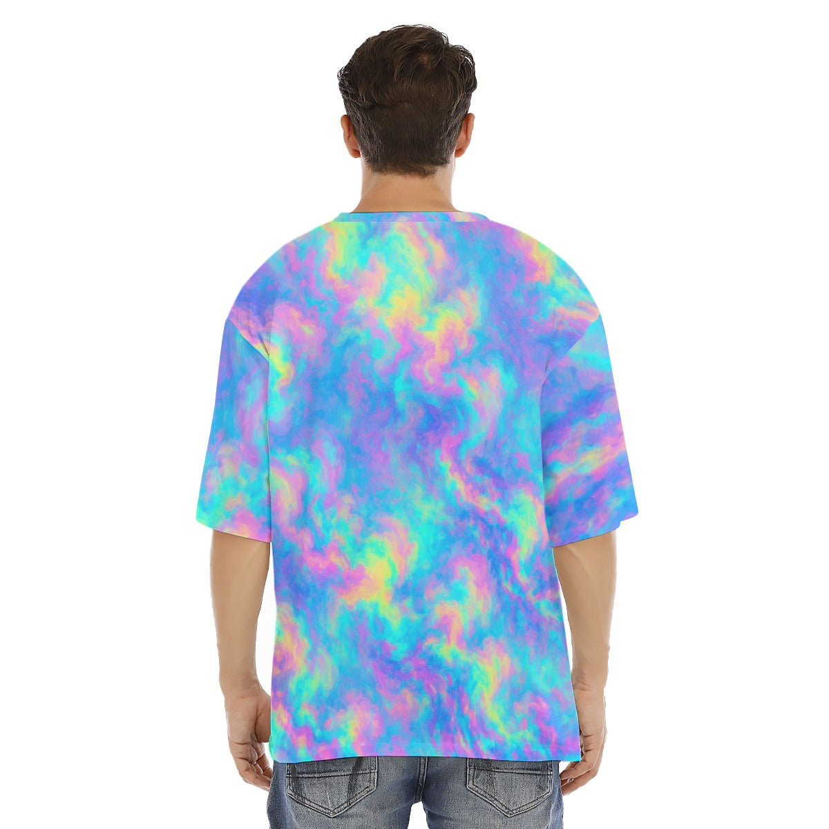 Men's Drop Shoulder T-shirt With Short Sleeve