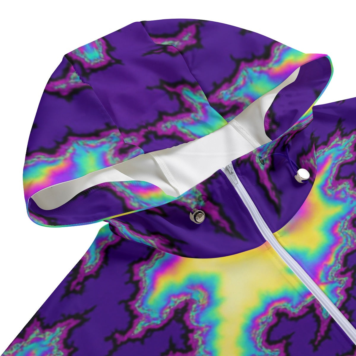 Unisex Pullover Jacket With Zipper Closure