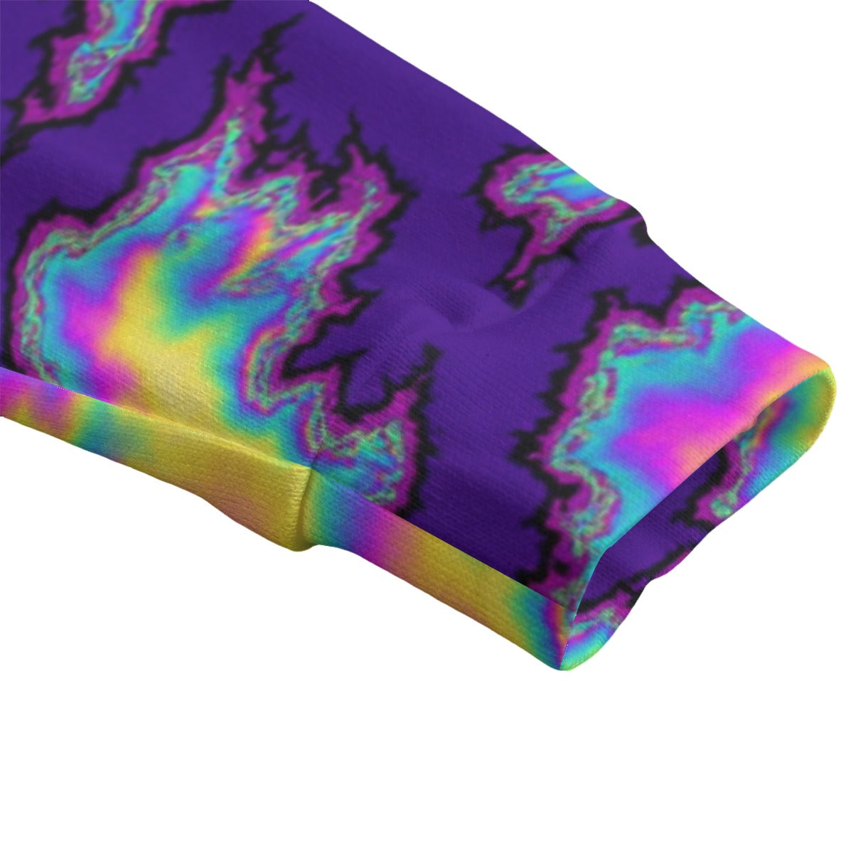 Unisex V-neck Knitted Fleece Cardigan With Button Closure