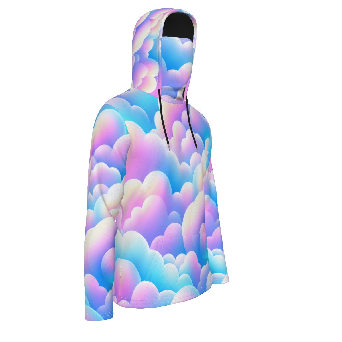 Men's Pullover Hoodie With Mask - view 4