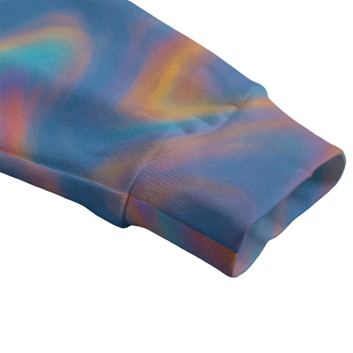 Unisex V-neck Knitted Fleece Cardigan With Button Closure