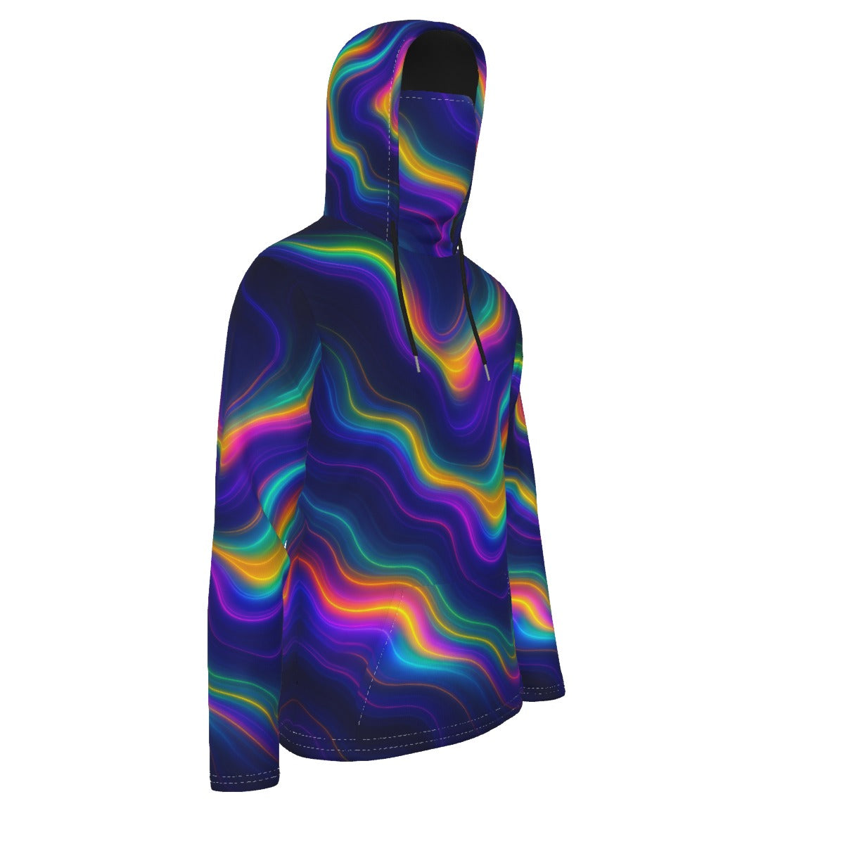 Men's Pullover Hoodie With Mask - view 4