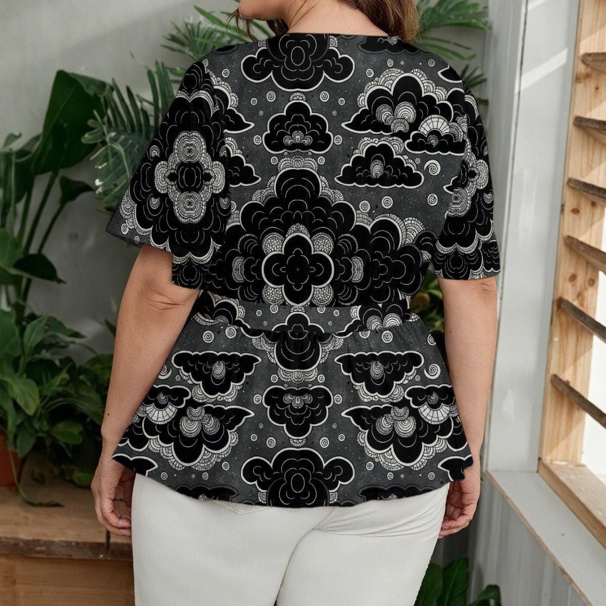 Women's Wrap Blouse