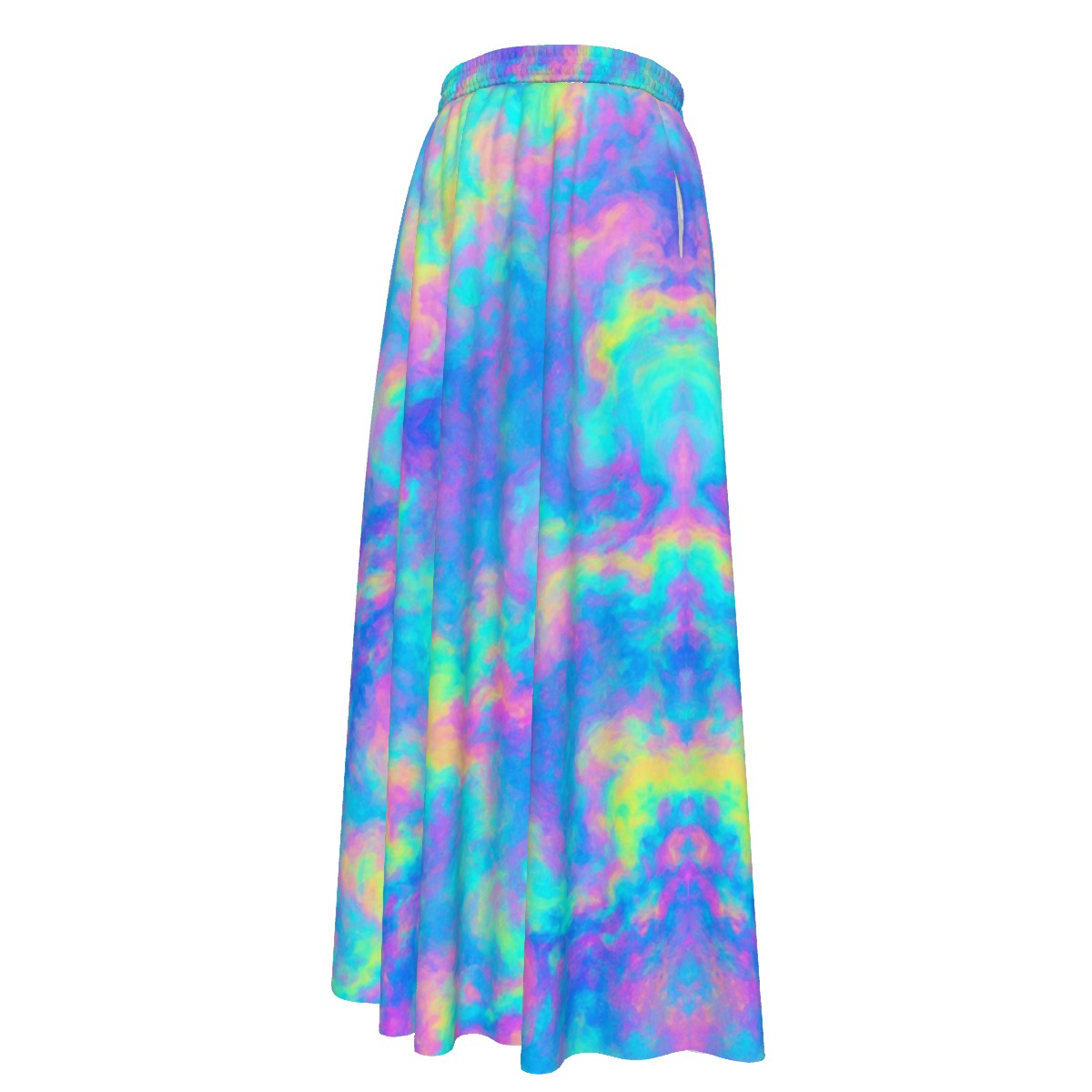Women's Maxi Chiffon Skirts With Lining