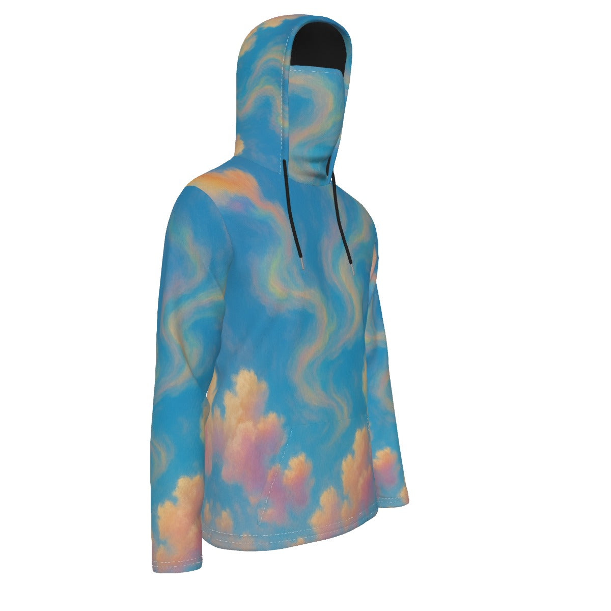 Men's Pullover Hoodie With Mask - view 4