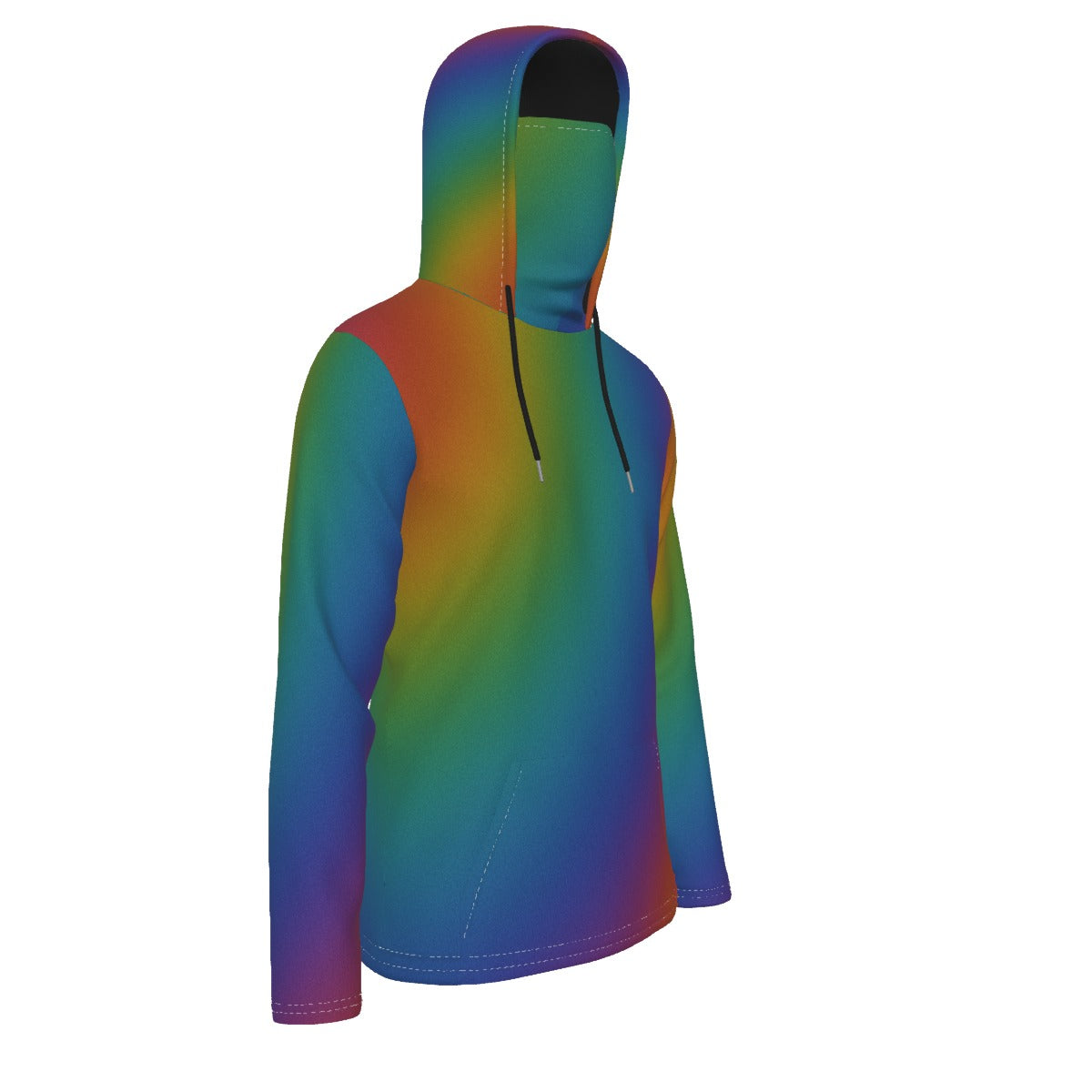 Men's Pullover Hoodie With Mask - view 4