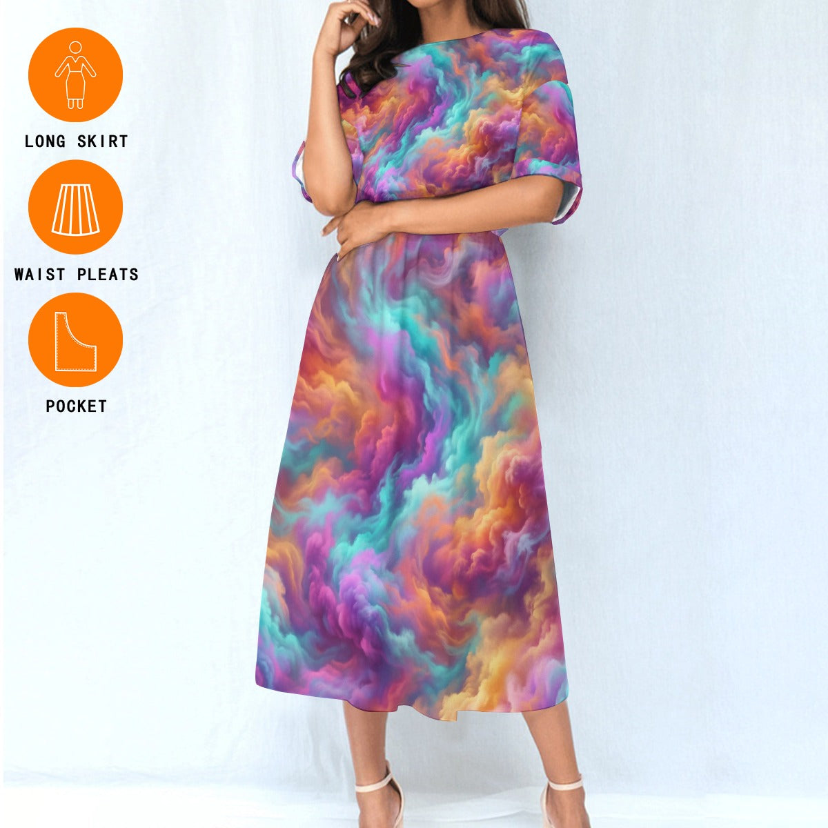 Women's Elastic Waist Dress