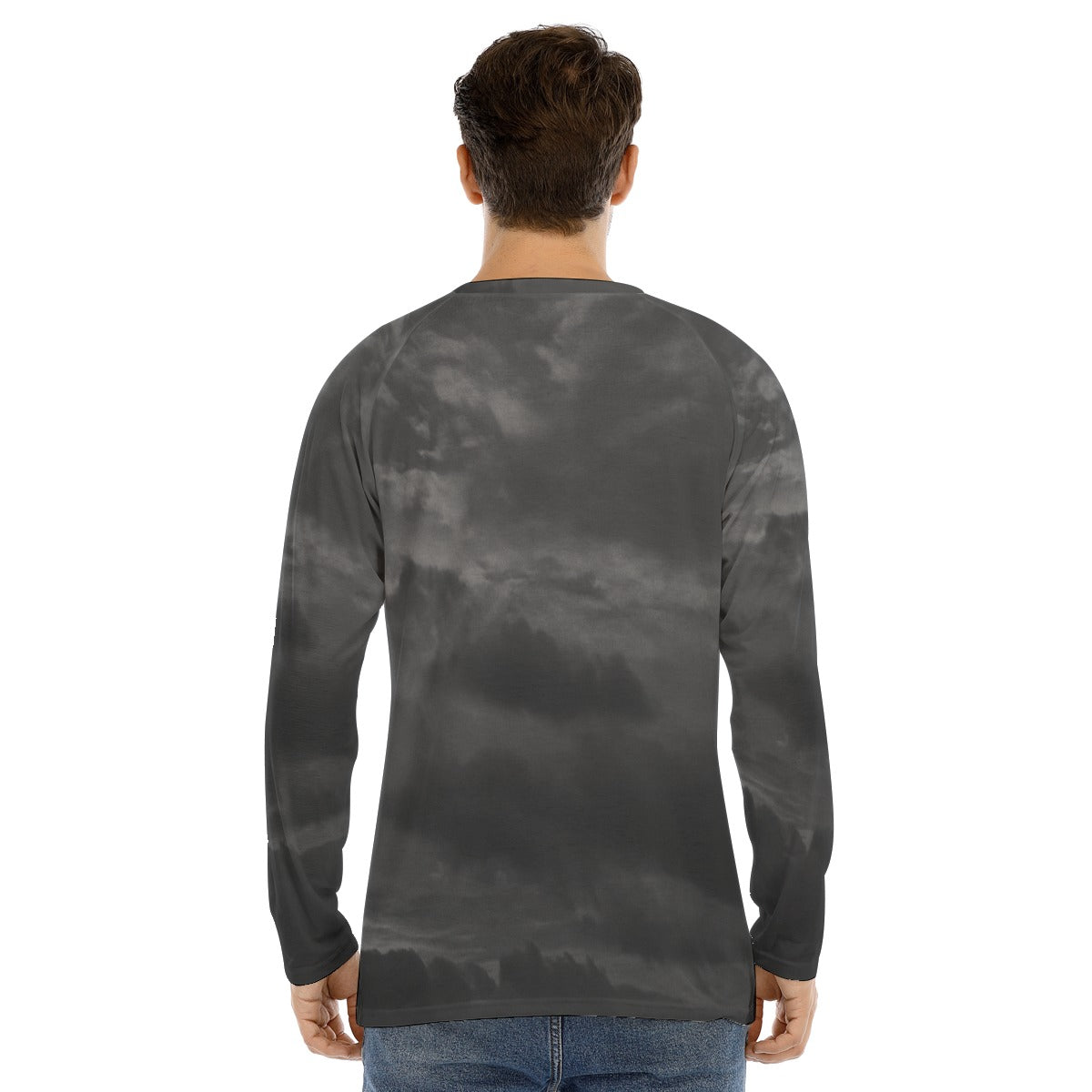 Men's Long Sleeve T-shirt With Raglan Sleeve