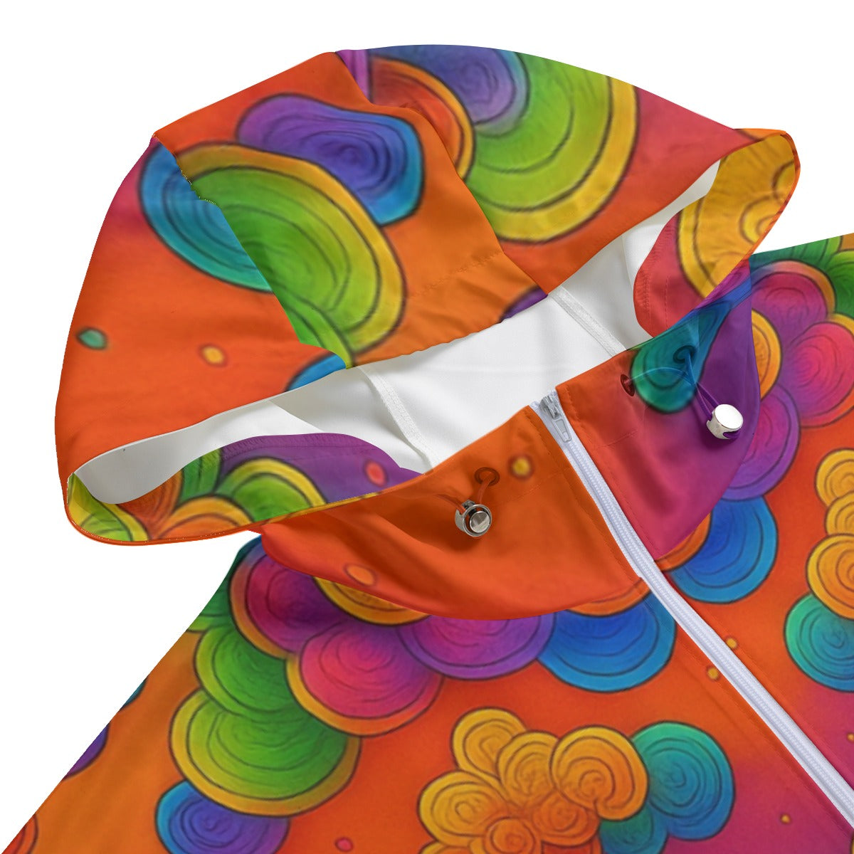 Unisex Pullover Jacket With Zipper Closure