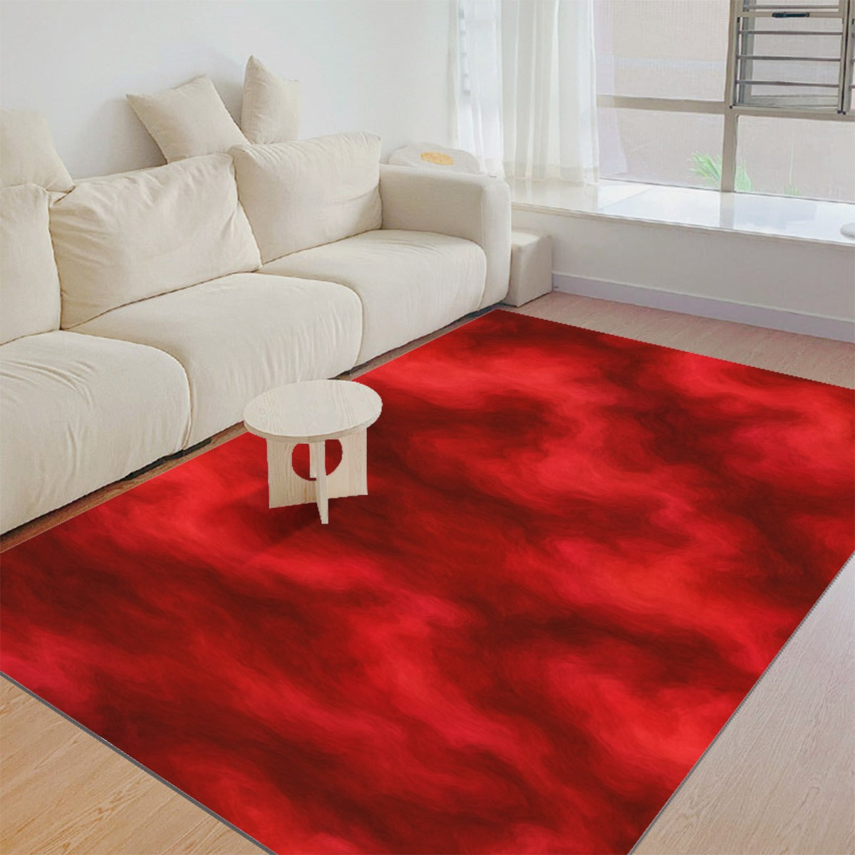Unisex Foldable Rectangular Thickened Floor Mat