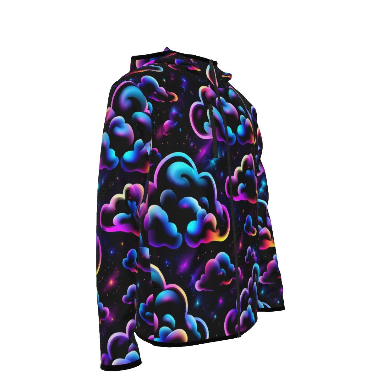 Men's Stylish Hoodie with Thumb Hole Design - view 4