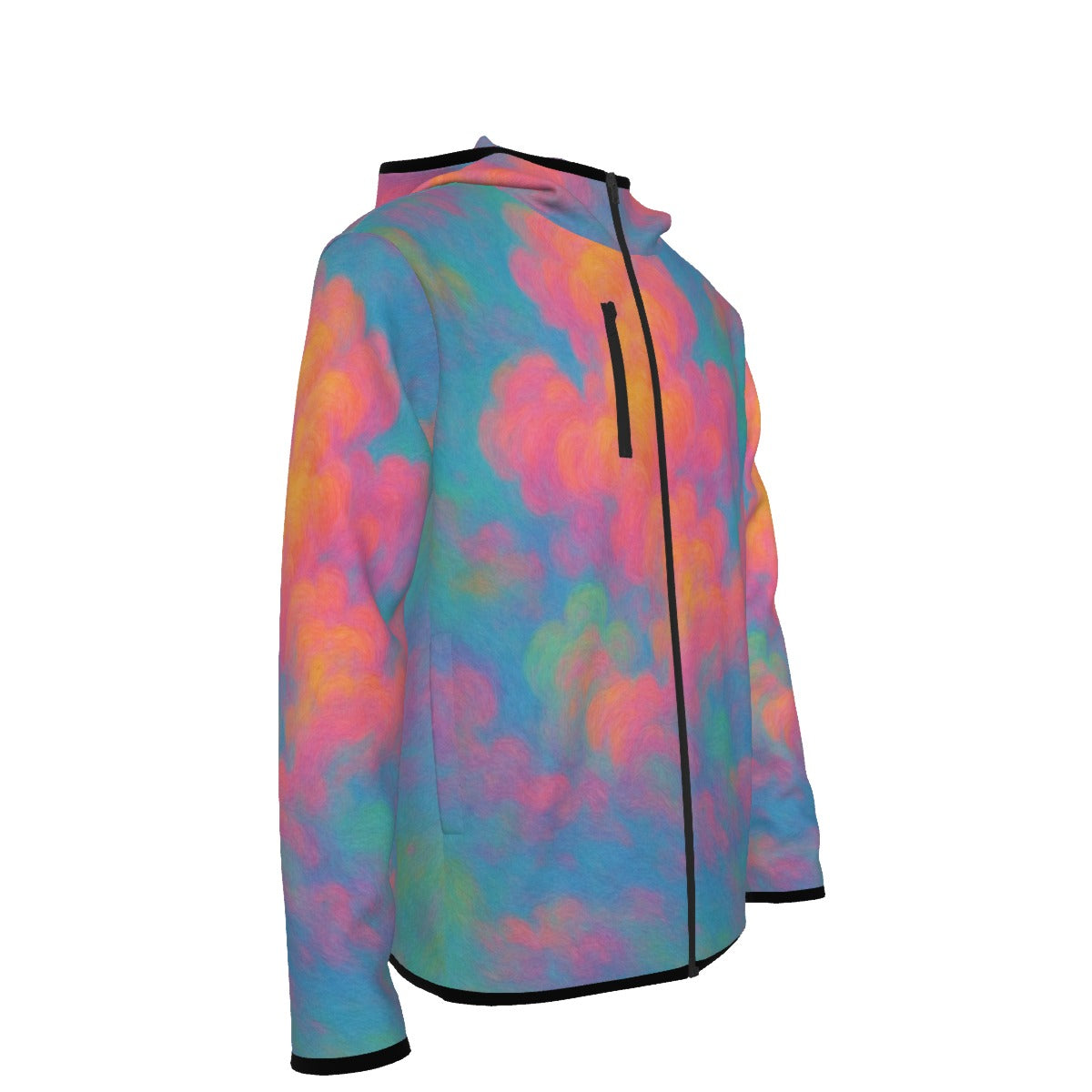 Men's Stylish Hoodie with Thumb Hole Design - view 4