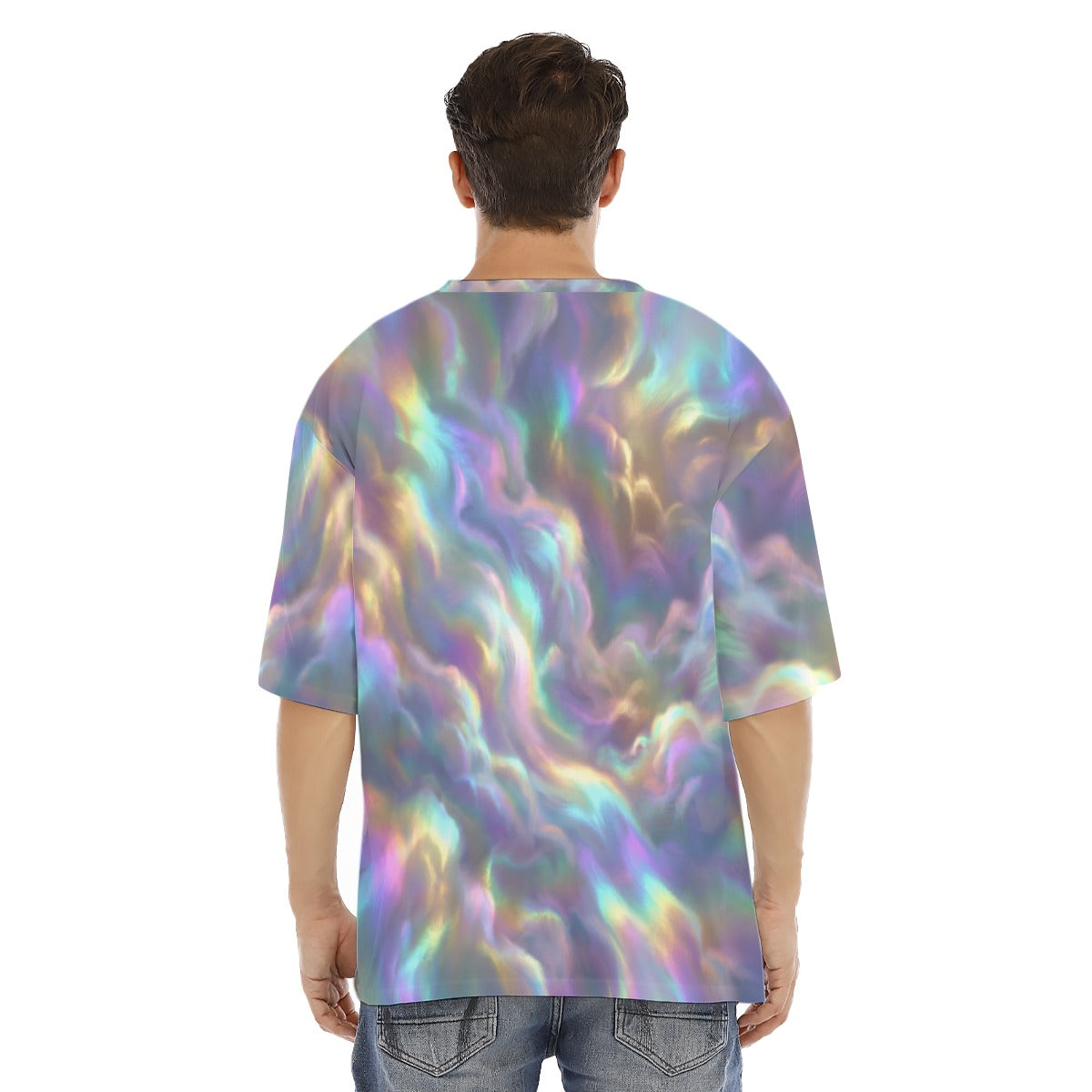 Men's Drop Shoulder T-shirt With Short Sleeve