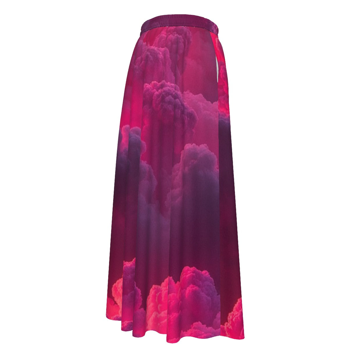 Women's Maxi Chiffon Skirts With Lining