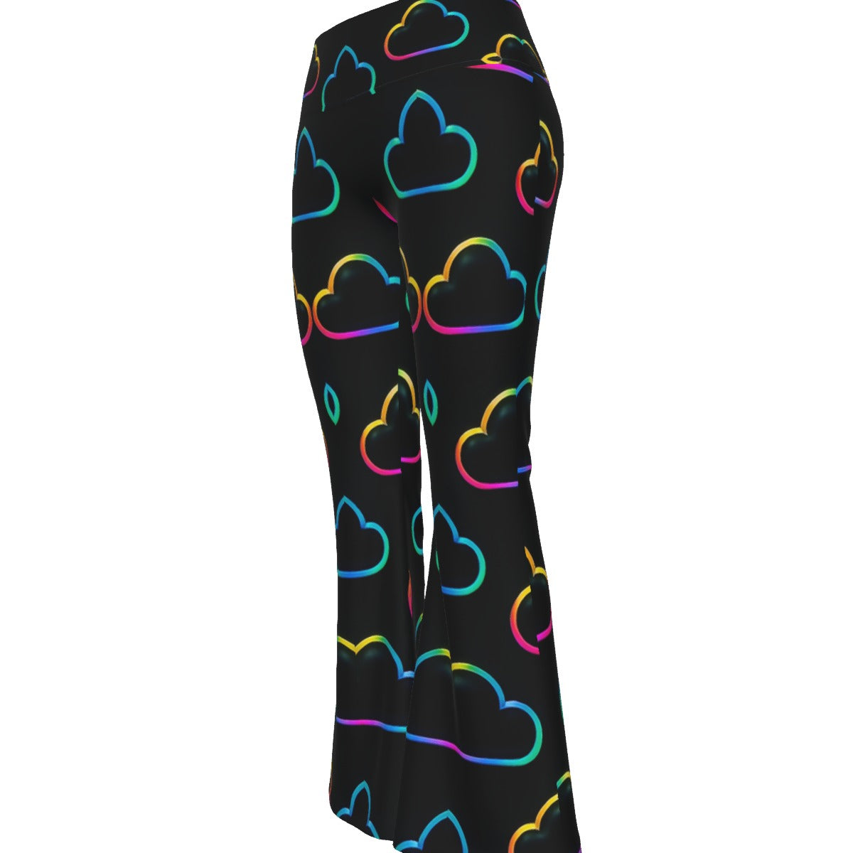 All-over print Women's Flare Yoga Pants