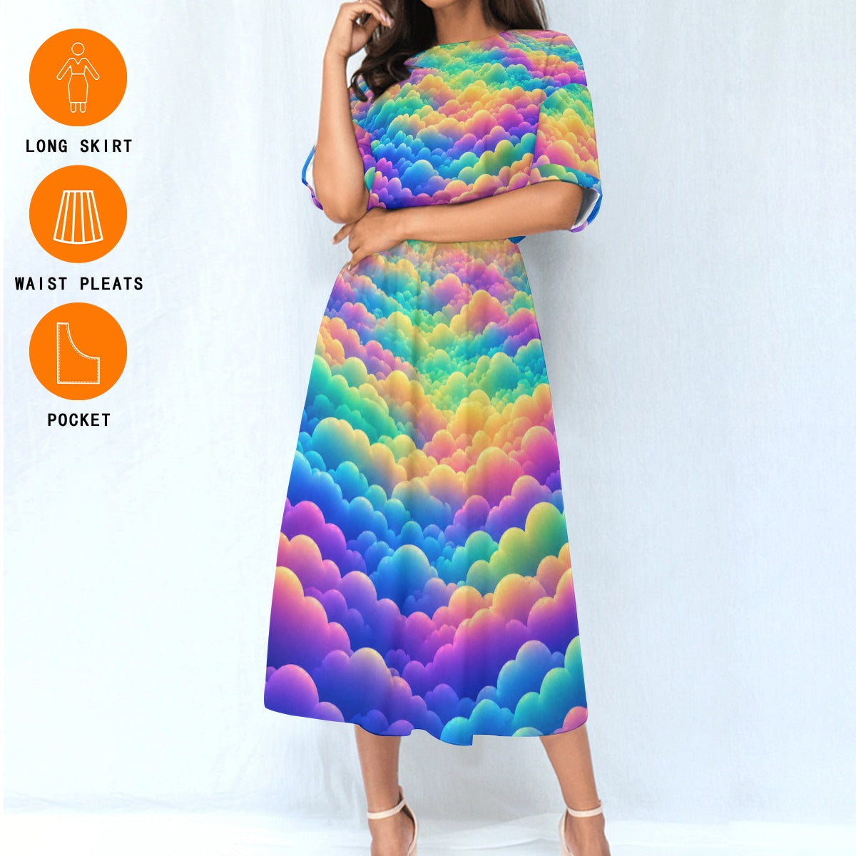 Women's Elastic Waist Dress