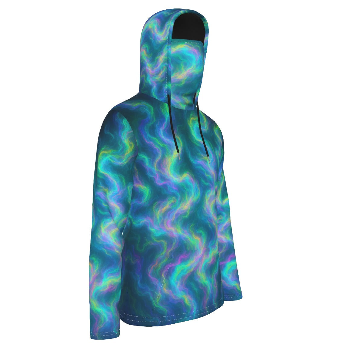 Men's Pullover Hoodie With Mask - view 4