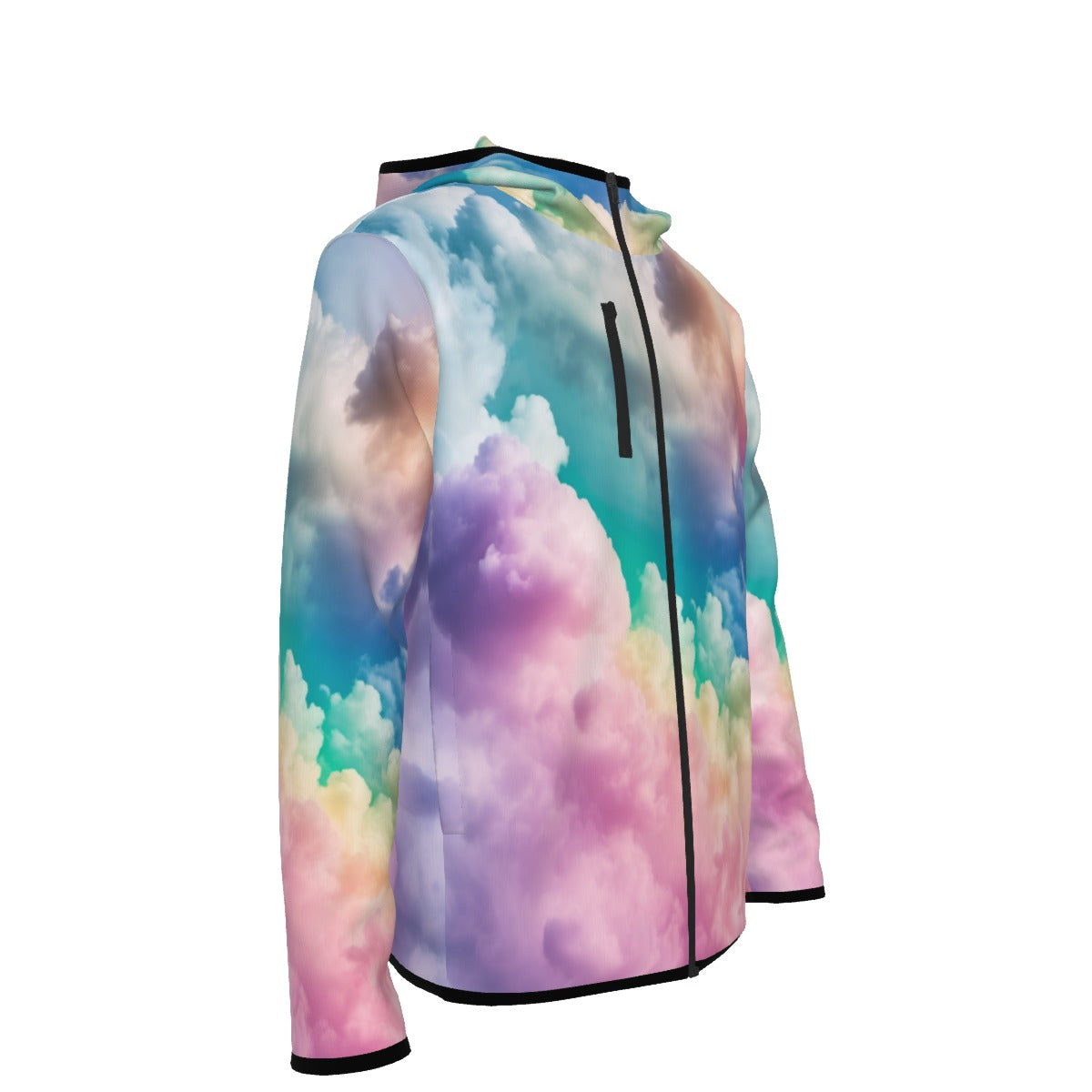 Men's Stylish Hoodie with Thumb Hole Design - view 4