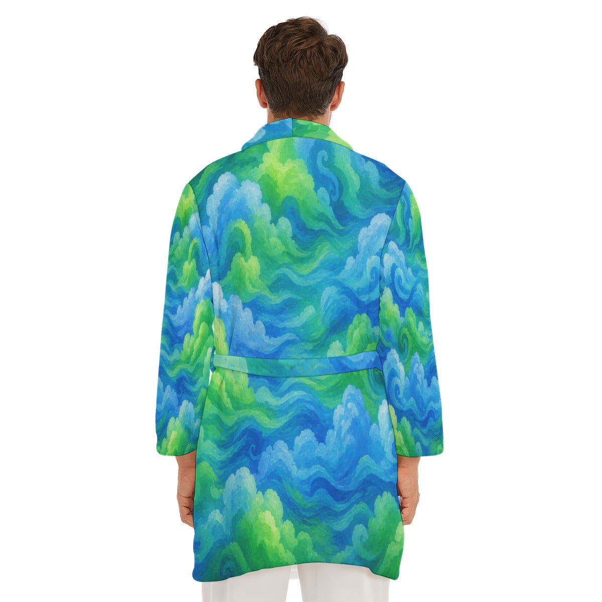Men's Borg Fleece Robe by O’Nimbus – view 4