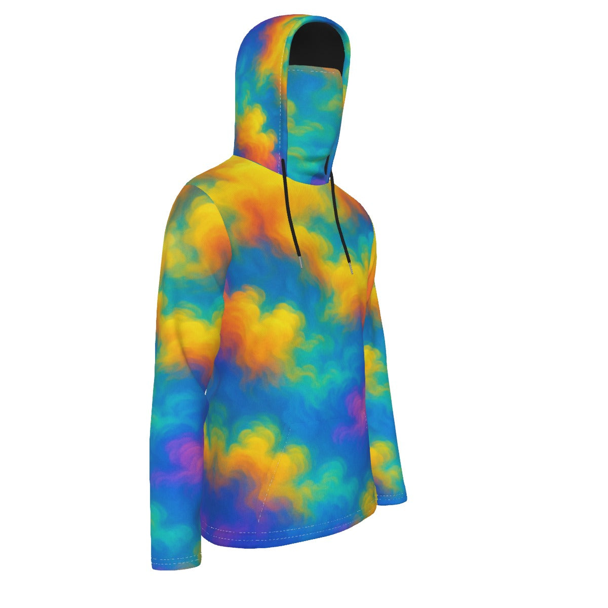 Men's Pullover Hoodie With Mask - view 4