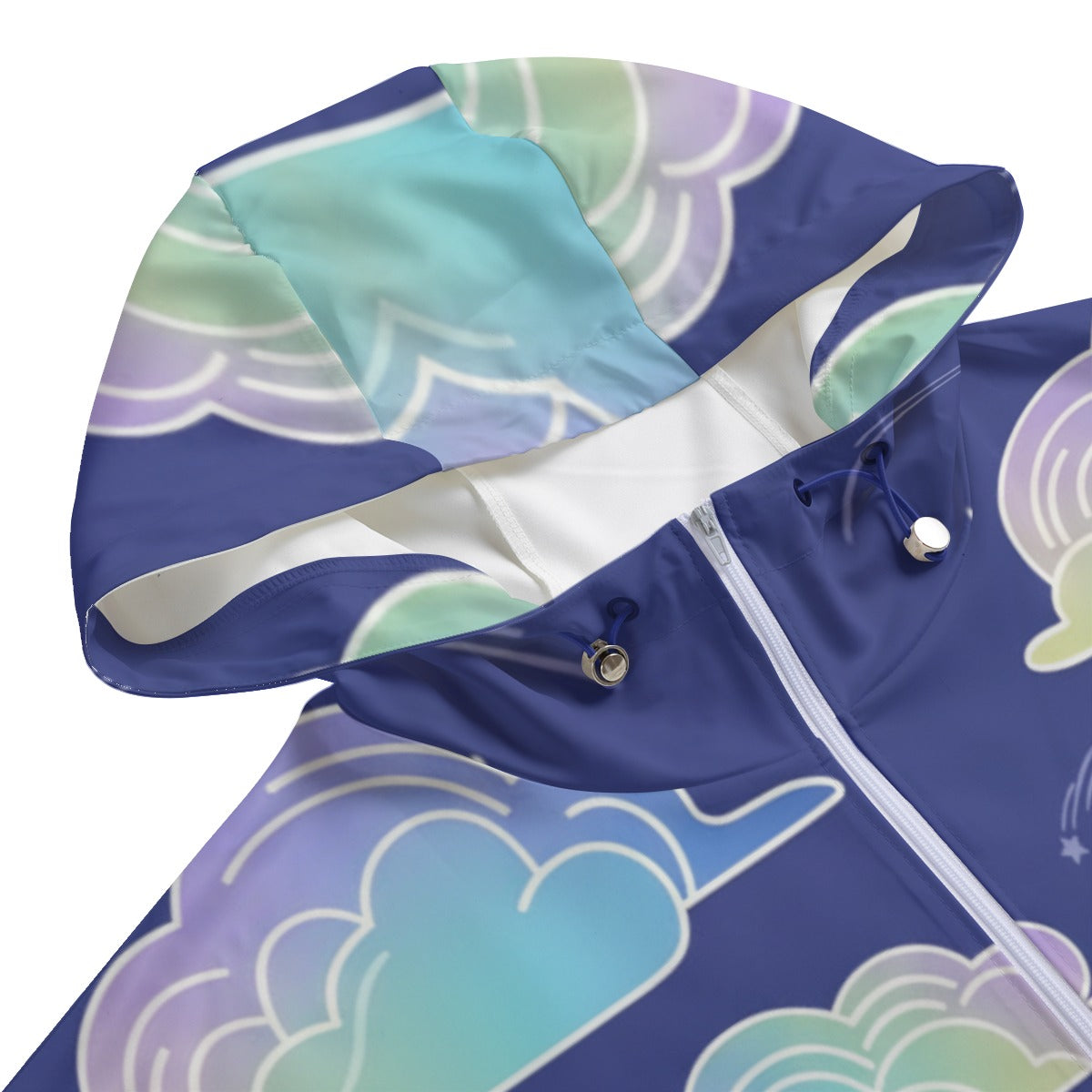 Unisex Pullover Jacket With Zipper Closure