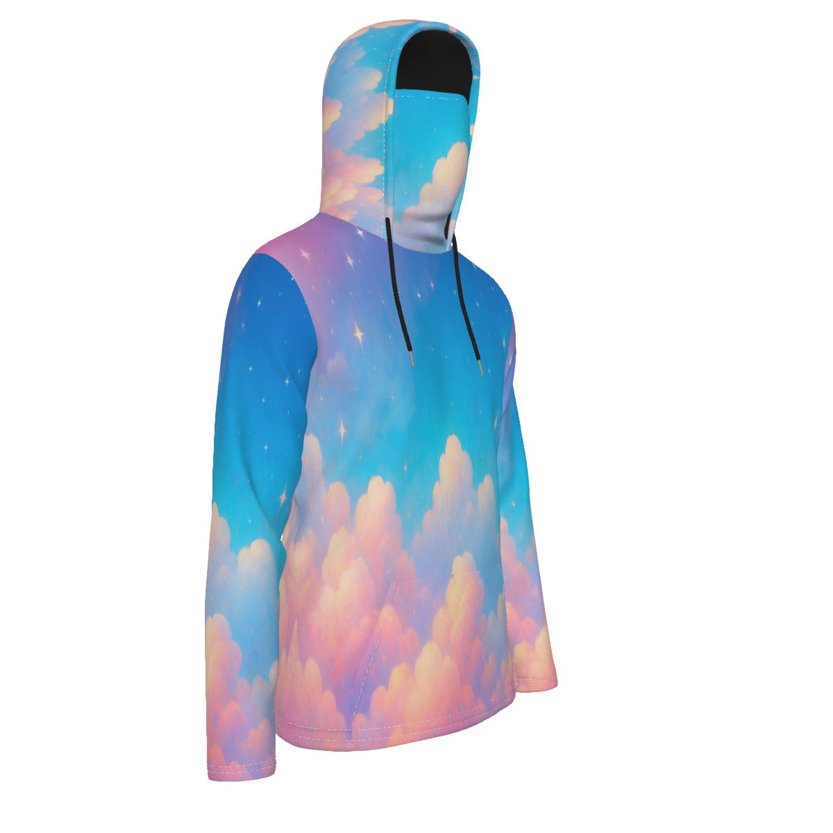 Men's Pullover Hoodie With Mask - view 4