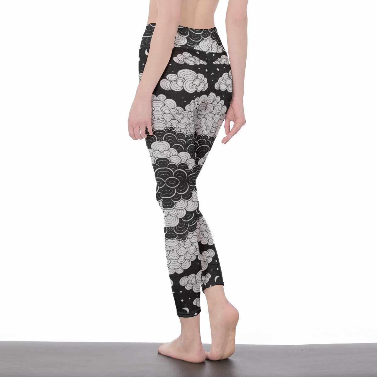 Women's High Waist Leggings | Side Stitch Closure