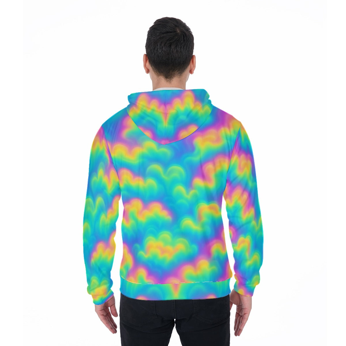 Unisex Zip Up Hoodie With Pocket