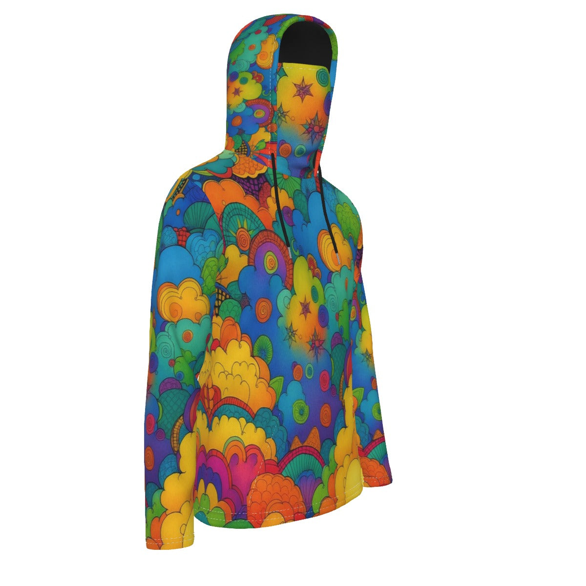 Men's Pullover Hoodie With Mask - view 4