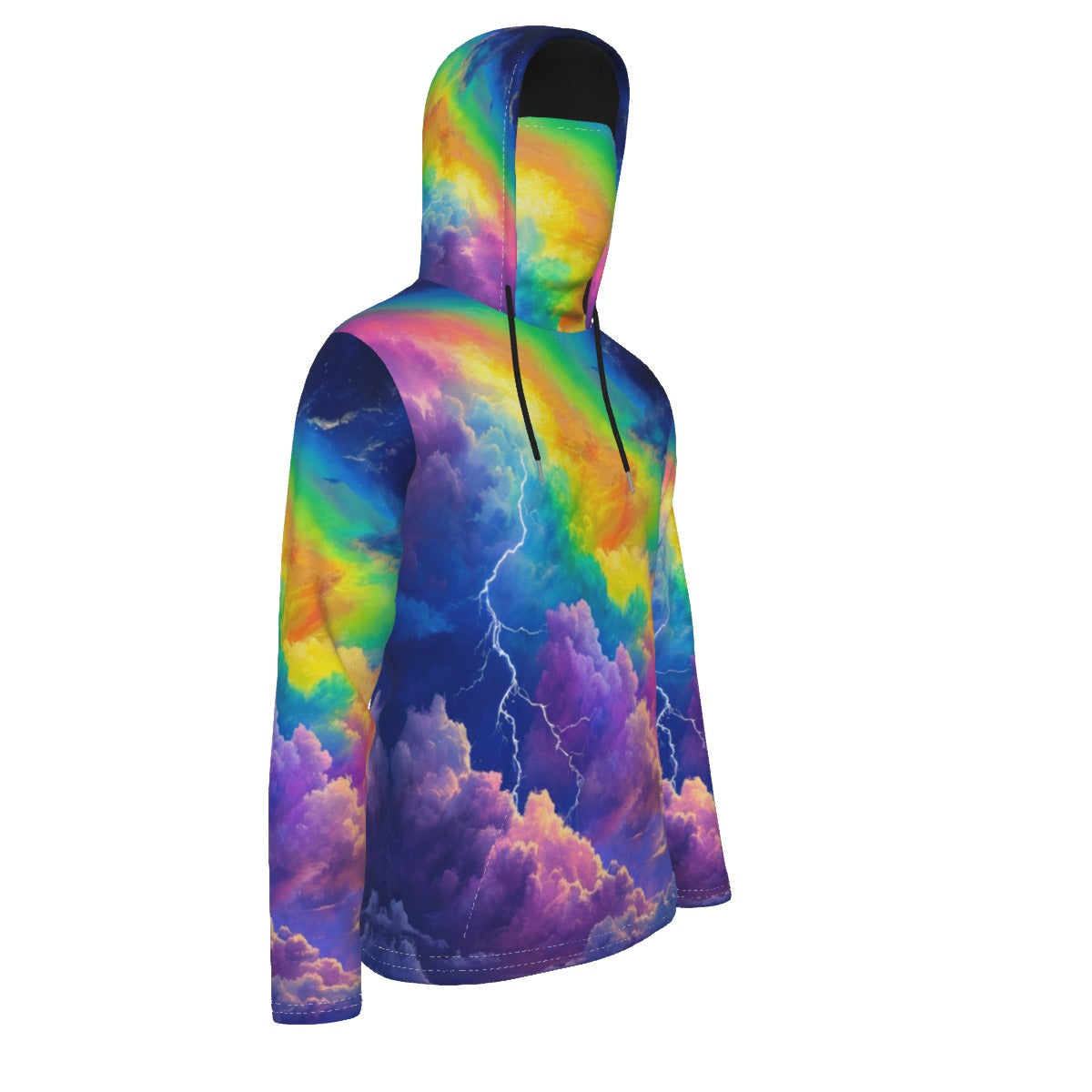 Men's Pullover Hoodie With Mask - view 4