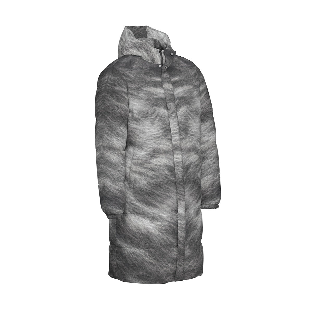 Unisex Long Down Jacket
