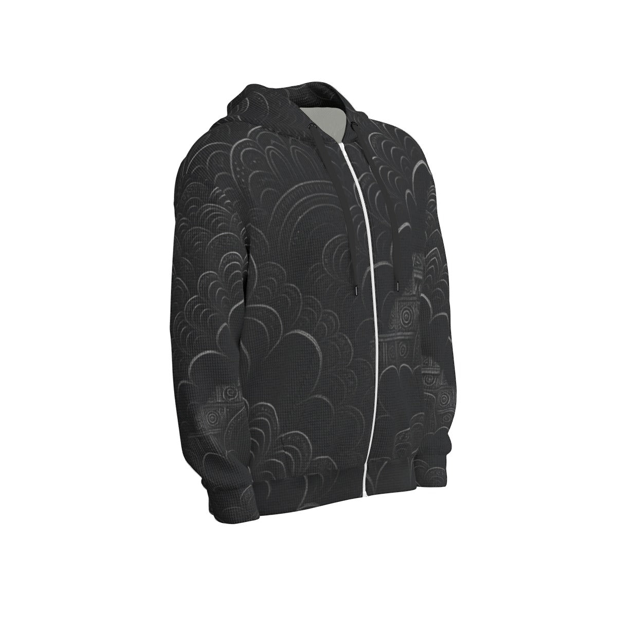 Unisex Zip Hooded Sweatshirt