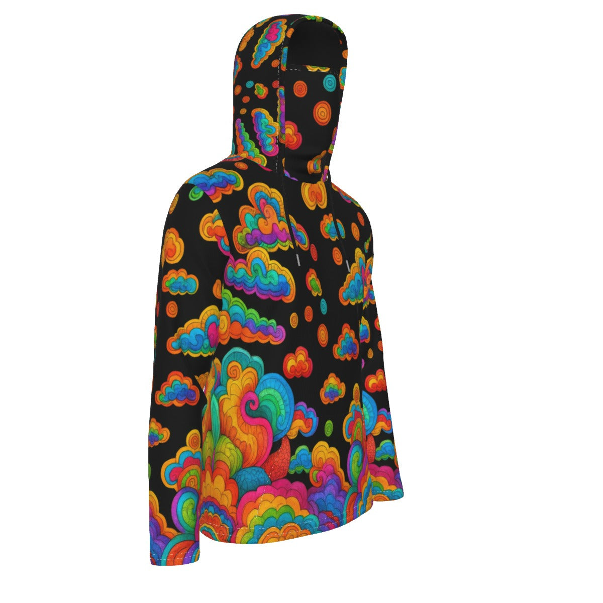 Men's Pullover Hoodie With Mask - view 4