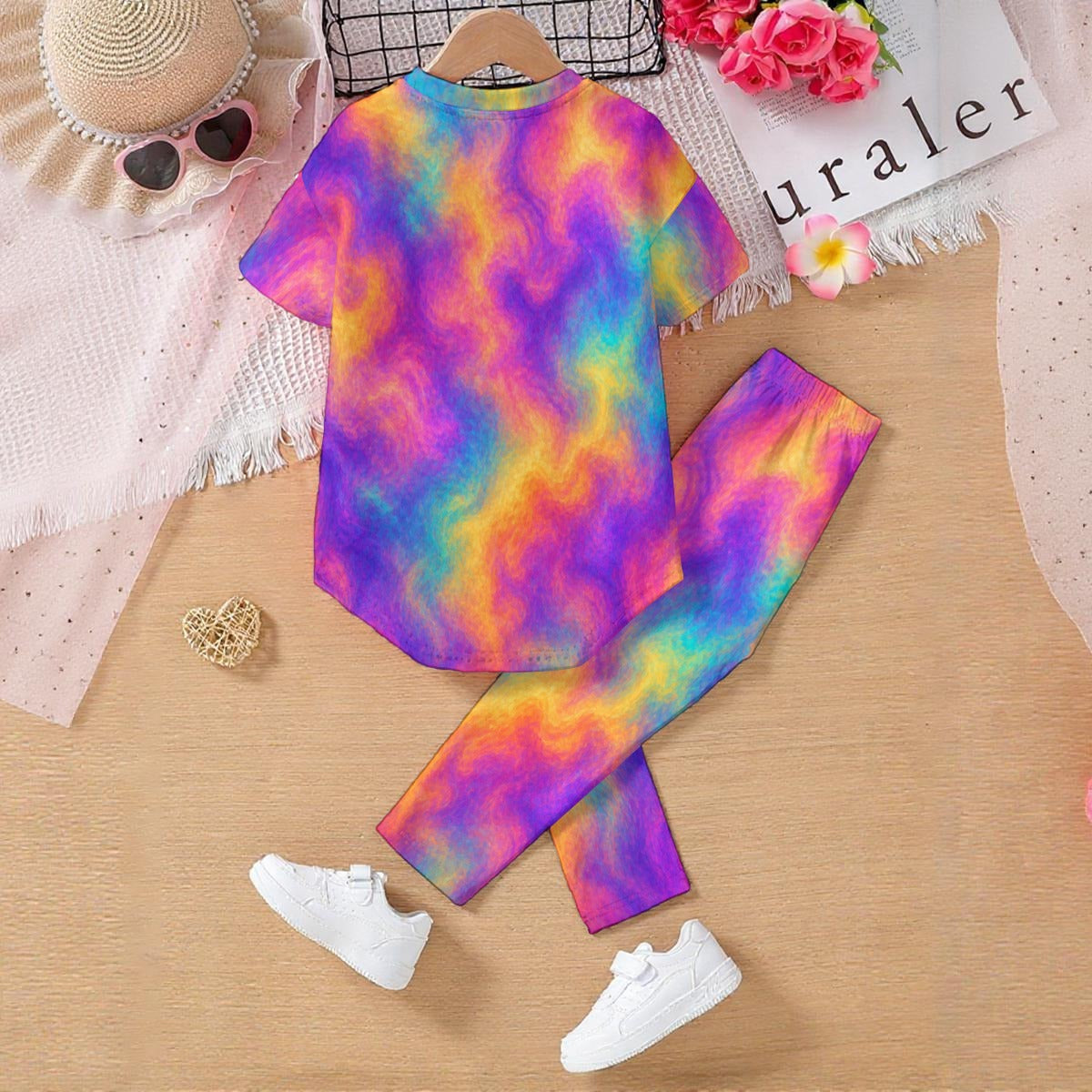 Kids' Casual Top and Pants Set