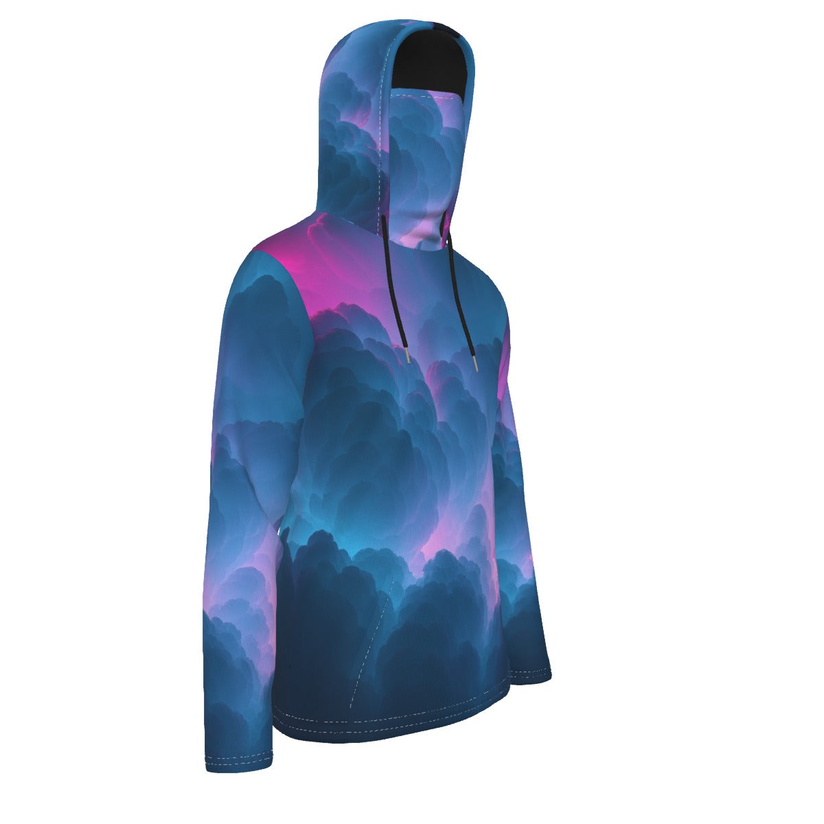 Men's Pullover Hoodie With Mask - view 4